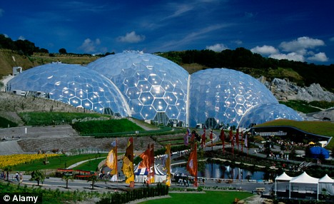 the eden project map				